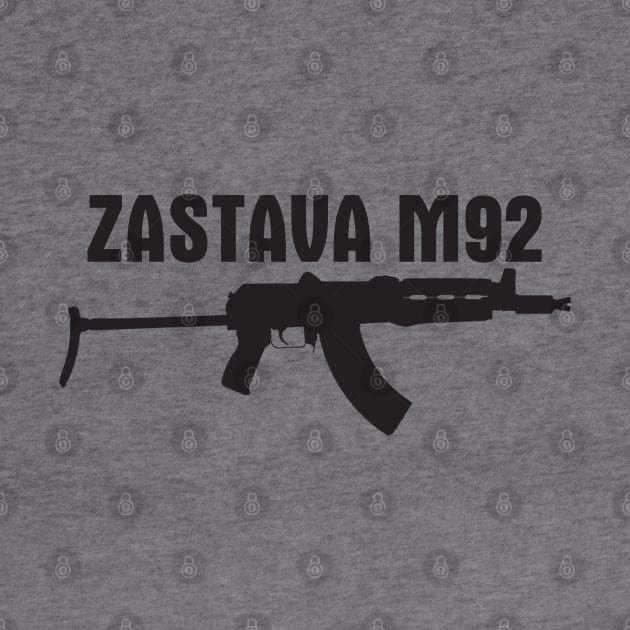 Sub Machine Gun Zastava M92 by FlyNeX